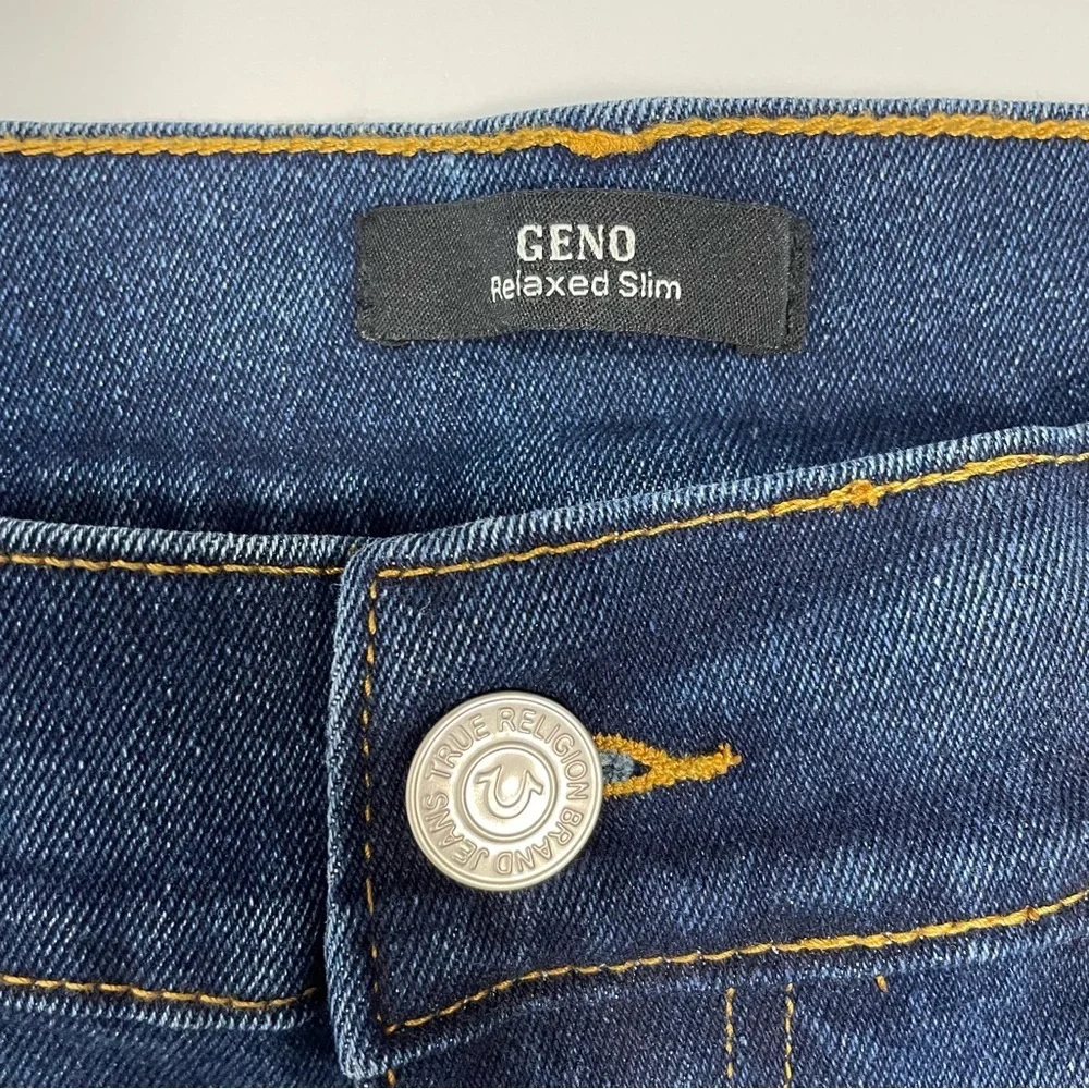 NWT New $159 True Religion Geno Relaxed Slim Jeans Size 40 x 32